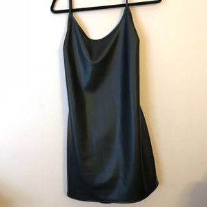 Fashion Nova 1x/XL leather dress